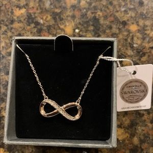 Swarovski crystal necklace- Brand new